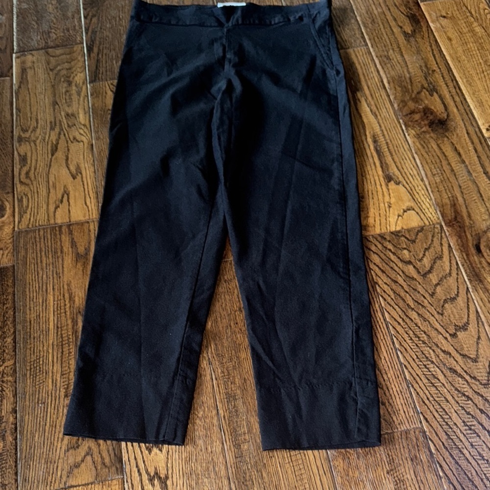 Habitat Black Pull On Crop Skim Trouser Pants